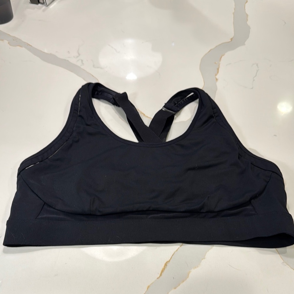 Black Sports Bra